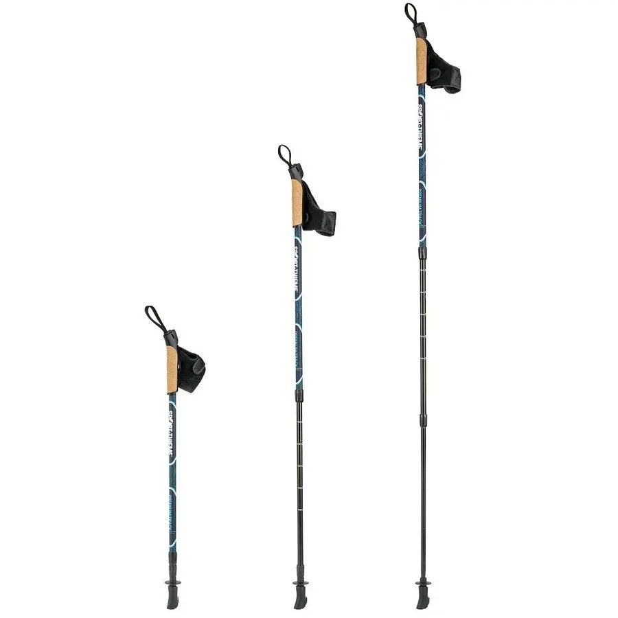 Sport-Thieme Premium Track Kävelysauvat Säädettävä pituus: 100-135 cm 