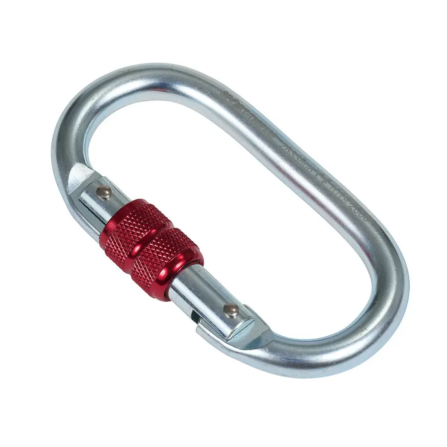 Edelrid HMS Screw Kiipeilykarabiini ruuvilukolla 