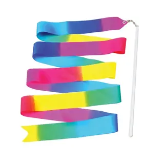 Rainbow Gymnastics Ribbon 6 m 2m - 3m - 4m - 5m - 6m