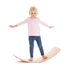 SportFit | Tasapainolauta Wood'L Board 80x30x18 cm | Keinulauta