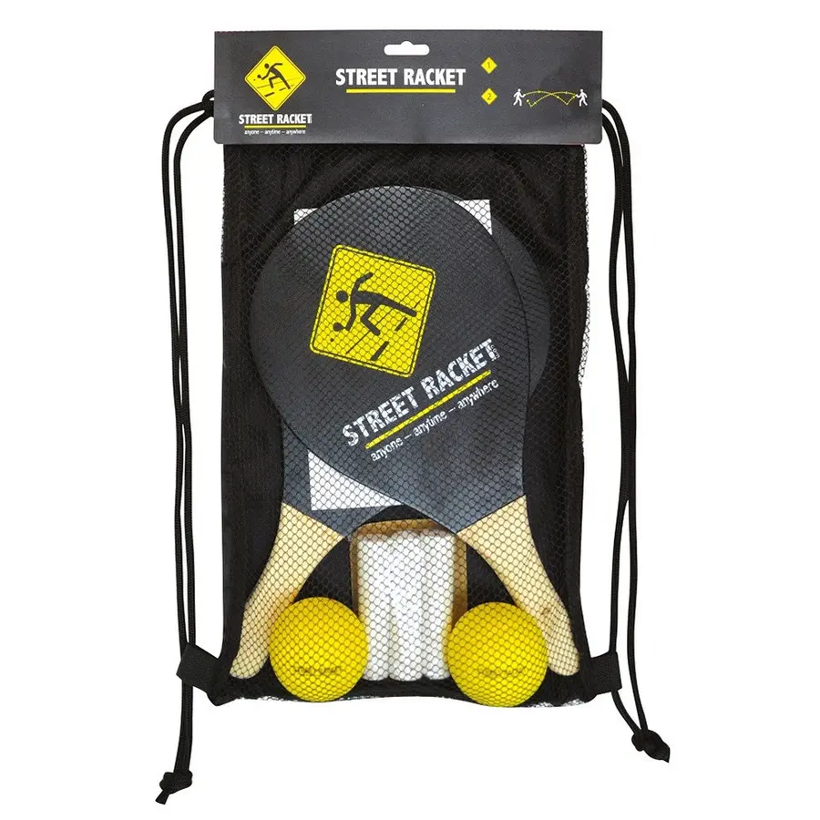 Street Racket | Pelisetti kahdelle Uusi hauska mailapeli 