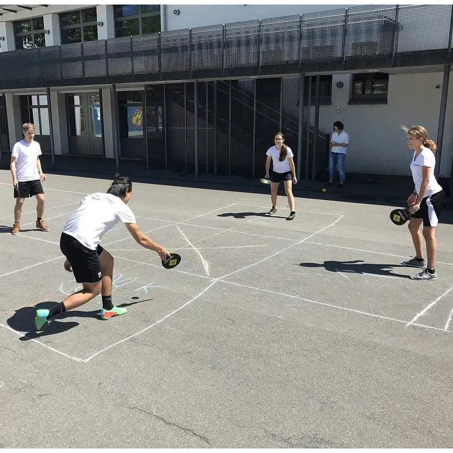 Street Racket | Pelisetti kahdelle Uusi hauska mailapeli 