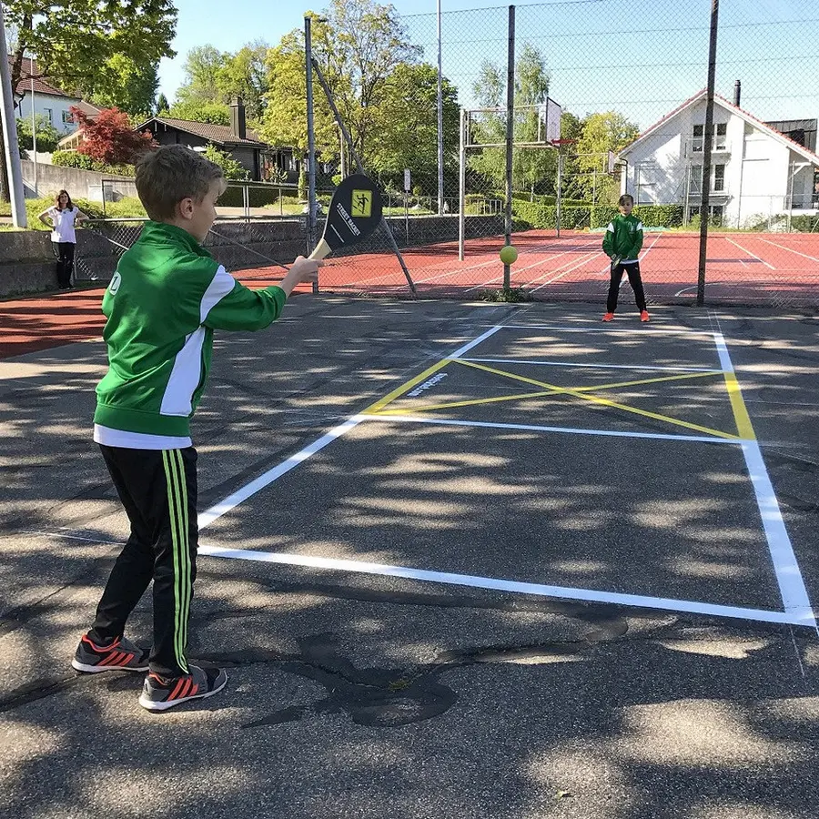 Street Racket | Pelisetti kahdelle Uusi hauska mailapeli 