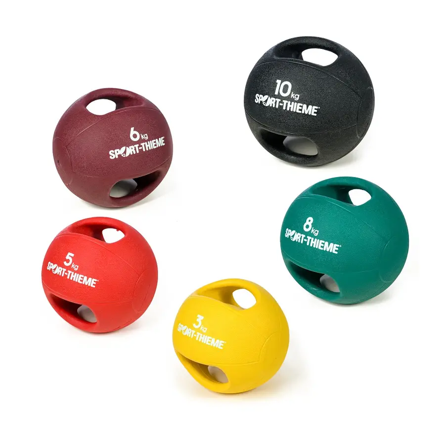 Sport Thieme | Kuntopallo Double Grip 10 kg 
