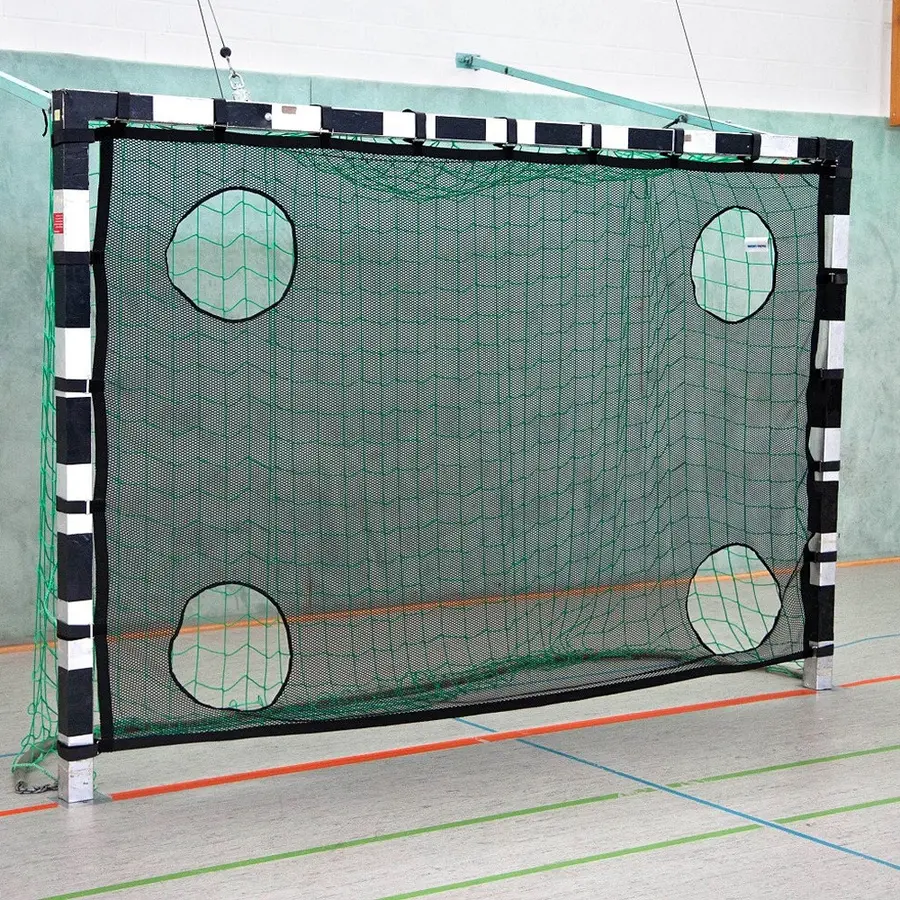 Maaliverkko jalka- ja käsipalloon 3 x 2 m | 4 reikää 