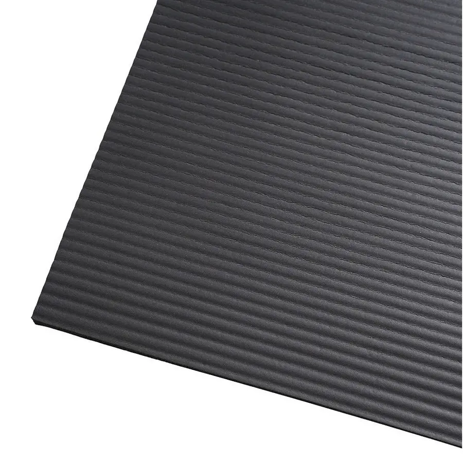 Sport Thieme | Jumppamatto 180 x 160 x 1 cm | Musta 