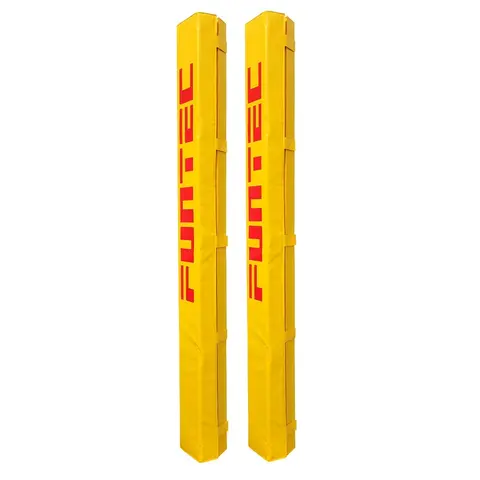 Funtec | Tolppapehmusteet Keltainen | 200 cm