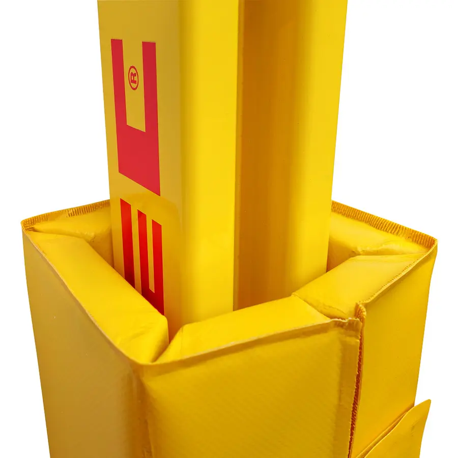 Funtec | Tolppapehmusteet Keltainen | 200 cm 