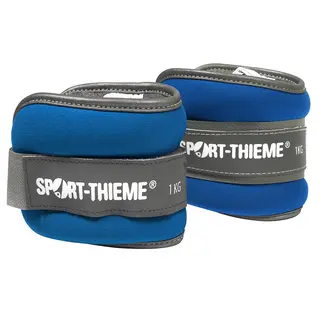 Sport-Thieme | Premium Nilkkapainot 2 x 1 kg | Sininen