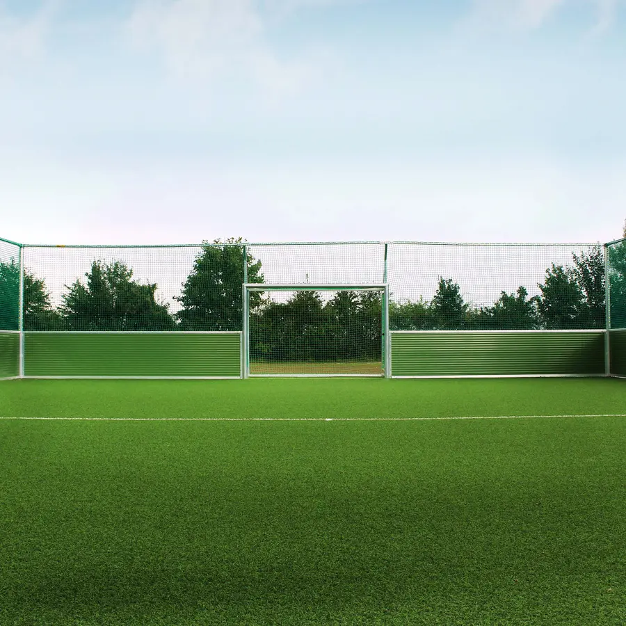 Moniareena Arena Pro 10 × 7 m Kestävä kenttä integroiduilla maaleilla 