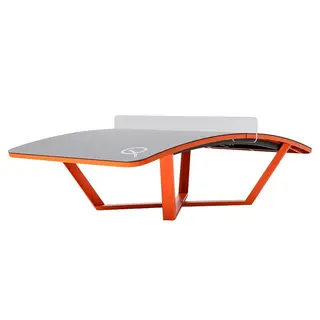 Teqball | Teq One Pelip&#246;yt&#228; 300x170x90 cm | Oranssi/Harmaa