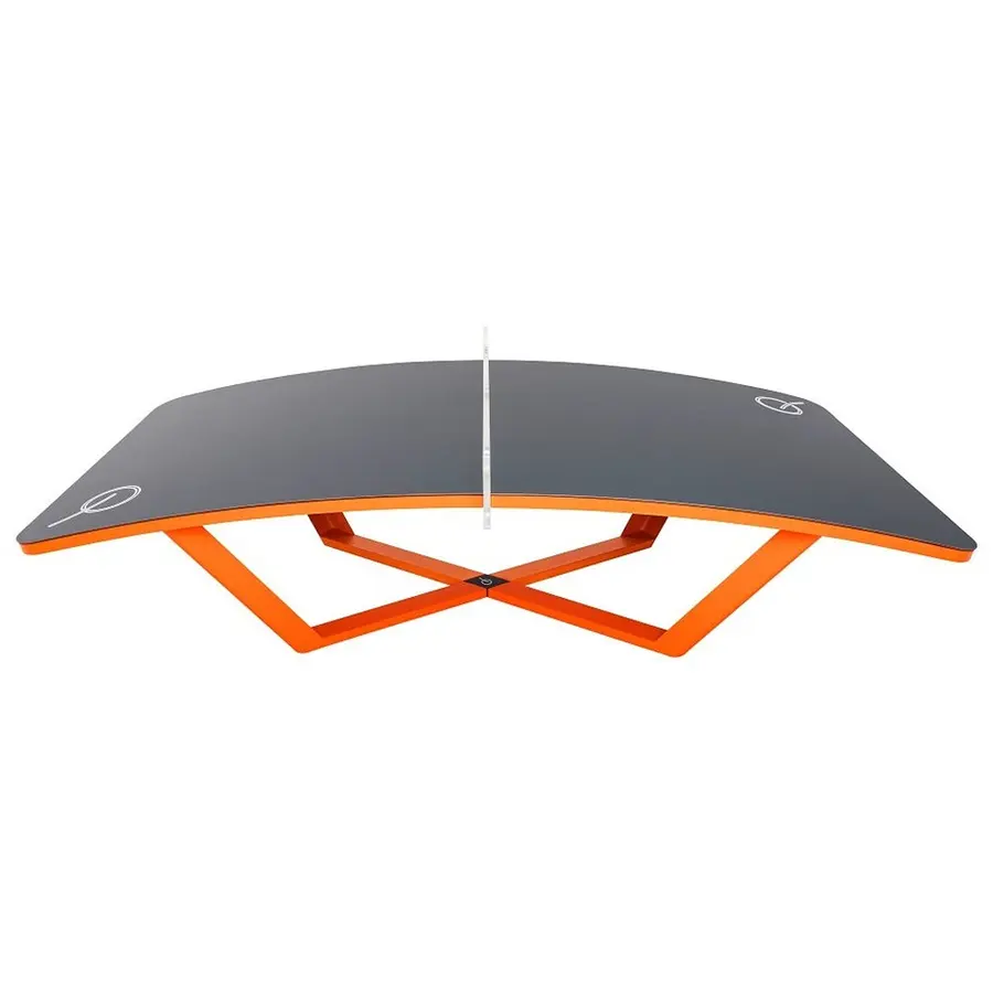 Teqball | Teq One Pelipöytä 300x170x90 cm | Oranssi/Harmaa 