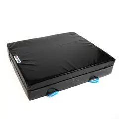 Sport-Thieme | Speed Hyppymatto 120x100x25 cm | Musta | Kantokahvat