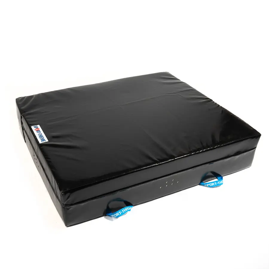 Sport-Thieme | Speed Hyppymatto 120x100x25 cm | Musta | Kantokahvat 