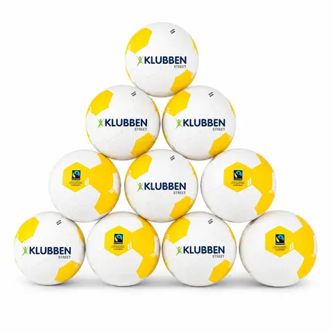 Klubben | Street-jalkapallo 10 kpl Koko 4 | Fairtrade