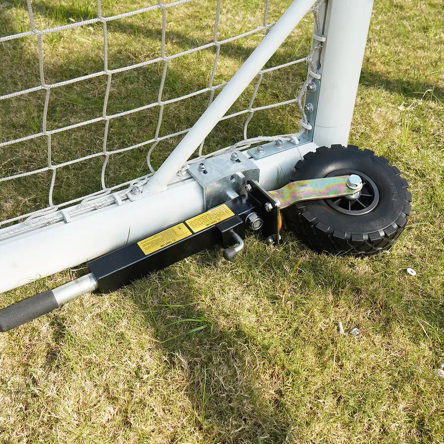 Klubben | Jalkapallomaali 7,32 x 2,44 m | 360° kääntyvät pyörät 