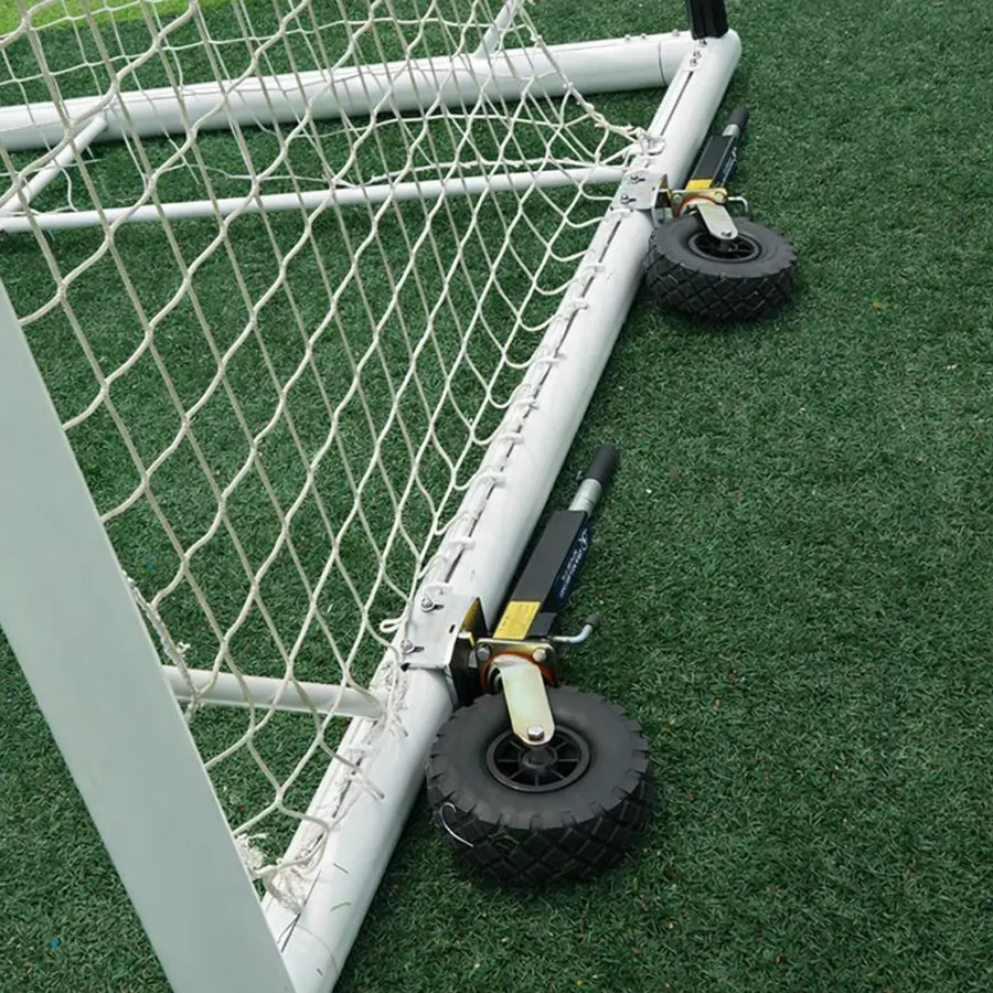 Klubben | Jalkapallomaali FIFA/UEFA-koko 7,32 x 2,44 m | 360° kääntyvät pyörät 