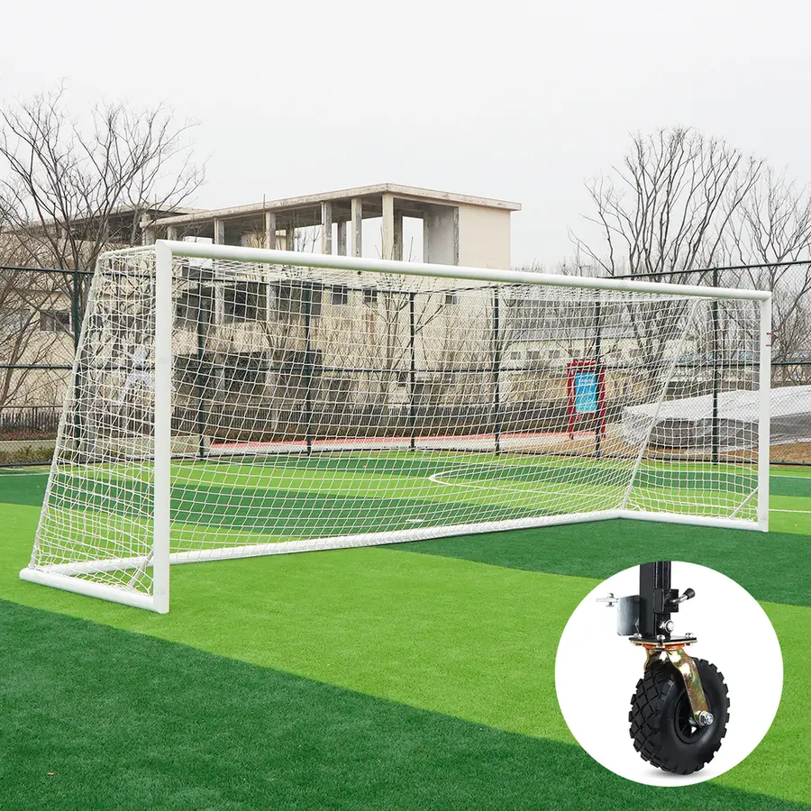 Klubben | Jalkapallomaali 3 x 2 m | 360° kääntyvät pyörät 