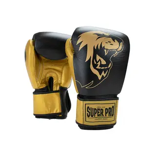 Super Pro | Nyrkkeilyhanskat M | Musta/kulta