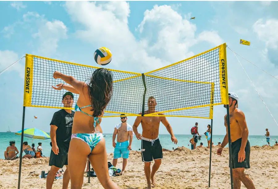 Beachvolley-setti Crossnet 