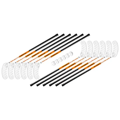 Unihoc | Street Salibandysetti | 75 cm 12 Mailaa | 6 Palloa