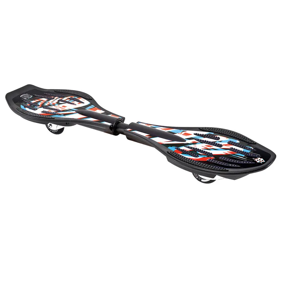 Street Surfing Black Glitch Waveboard Rullalauta | 8 vuotta + 