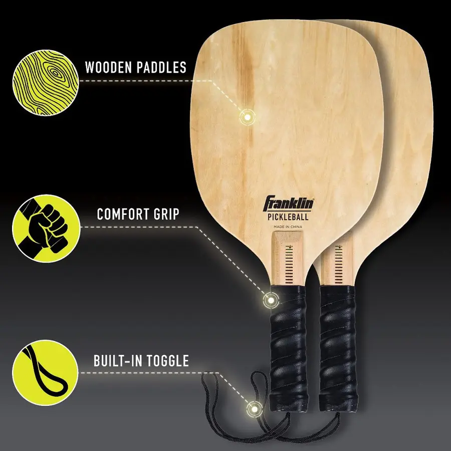 Franklin | Pickleball Aloitussetti 2 Mailaa | 2 Palloa | Verkko 