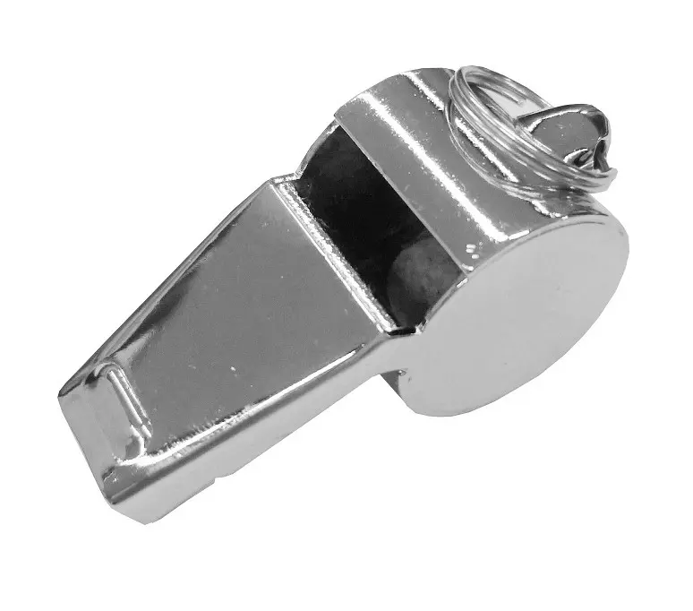 Pilli Deluxe nikkelöityä metallia Tuomarin pilli 
