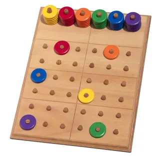 Holz-Bi-Ba-Butze Sudoku 28,5x22x4,5 cm