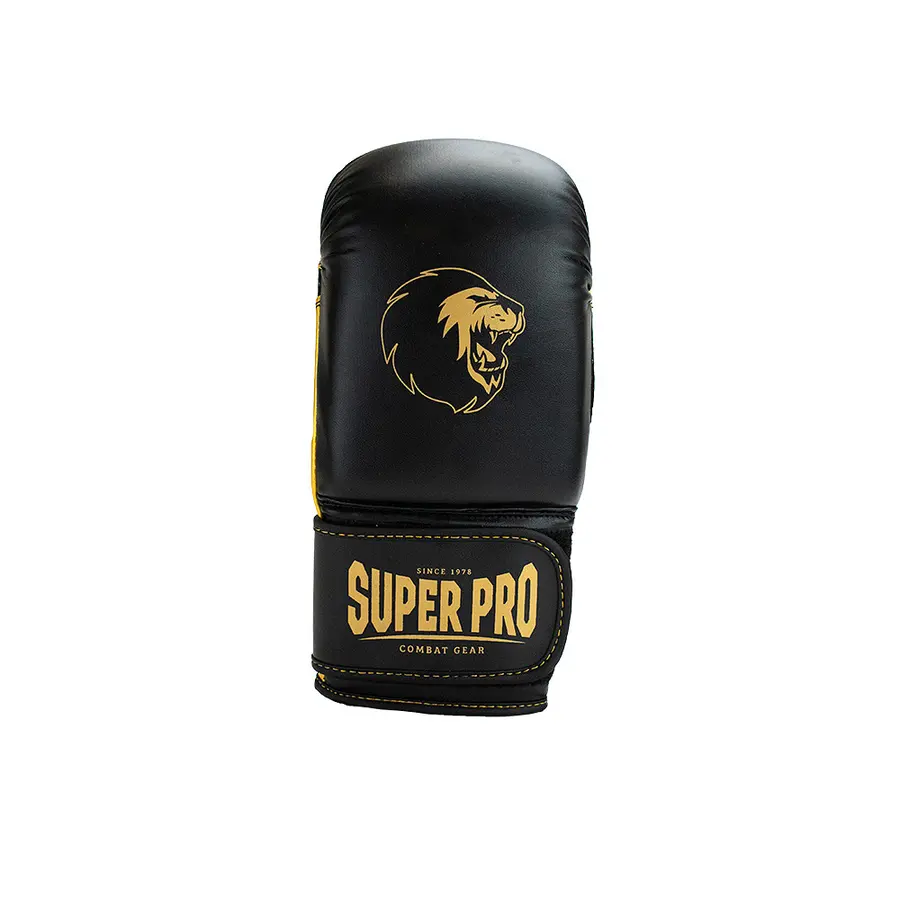 Super Pro | Victor Gold Nyrkkeilyhanskat XS | Musta/Kulta 