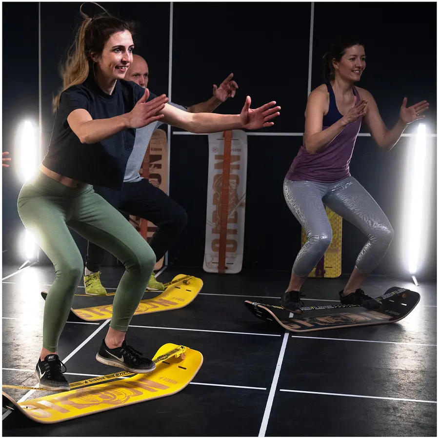 Gibbon | Giboard Bonzo Classic Slackline 106x28x14 cm | Keltainen 