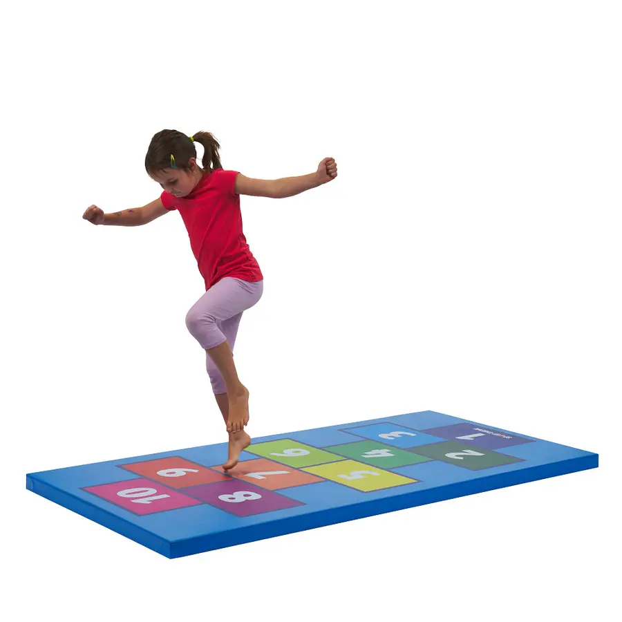 Sport-Thieme | Voimistelumatto Hyppyruudukolla | 200x100x6 cm 