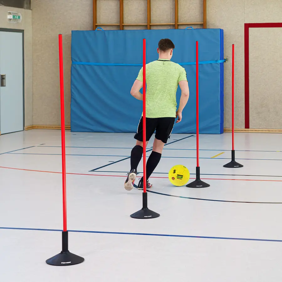 Slalom-kepit, 8 kpl Pujottelukepit | Sisäkäyttöön 