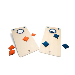 Cornhole Heittopeli-setti Hernepussit sek&#228; heittolaudat