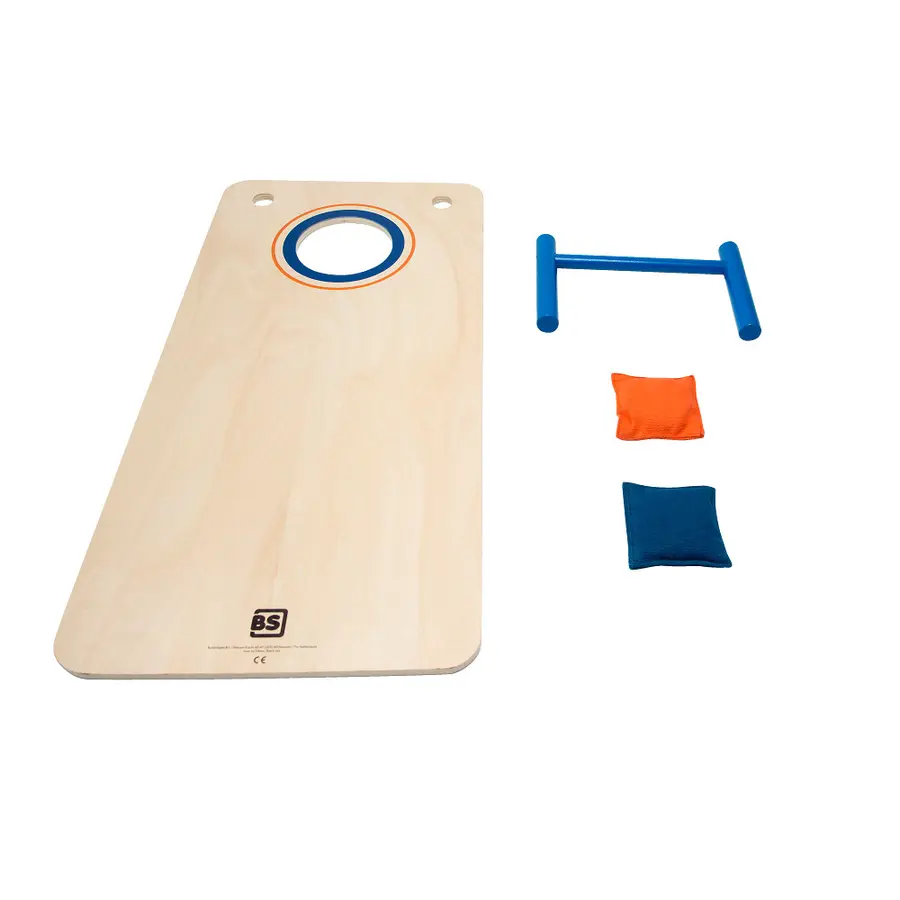Cornhole Heittopeli-setti Hernepussit sekä heittolaudat 