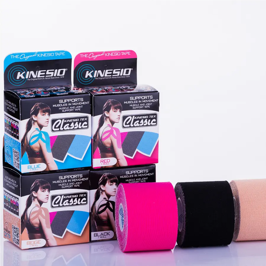 Kinesio | Tex Classic Kinesioteippi Vaaleanpunainen | 4 m x 5 cm 