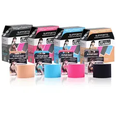 Kinesio | Tex Classic Kinesioteippi Musta | 4 m x 5 cm