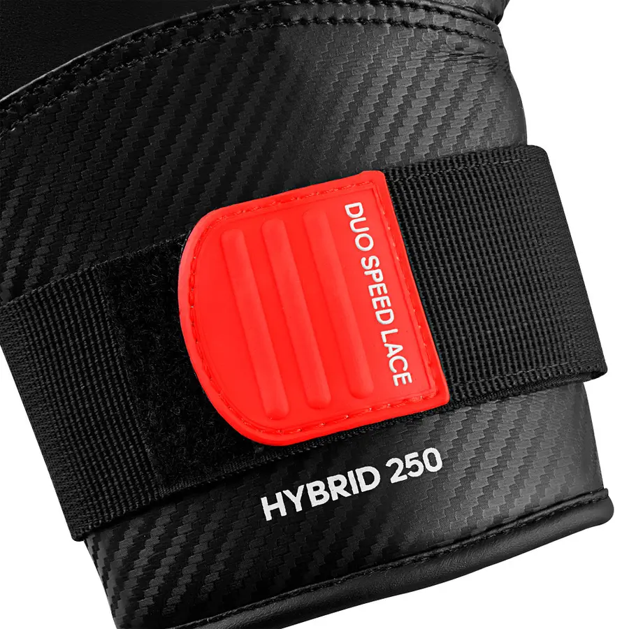Adidas | Hybrid 250 Nyrkkeilyhanskat 16 oz | Musta/Punainen 