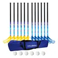 Klubben | Salibandysetti Speed Kids 12 Mailaa | 6 Palloa | Laukku | 80 cm