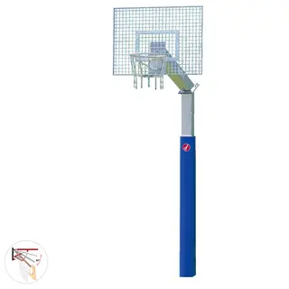 Sport-Thieme | Koripalloteline Silent 180x105 cm | Kiinte&#228;