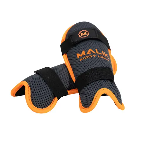 Malik | Kiddy Light Säärisuojat | S Musta/Oranssi