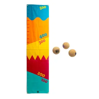 Heittopeli BS Toys Roll &amp; Stop Pistepeli korkkipalloilla