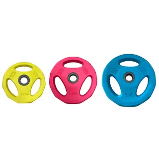 Sport-Thieme | Rubber Painolevy 5 kg | Sininen