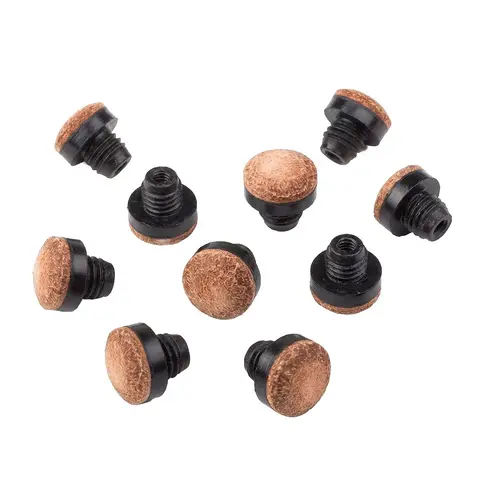 Stradivari ruuvattava nahkakärki (10) 12 mm | Kova nahkakärki biljardikeppiin