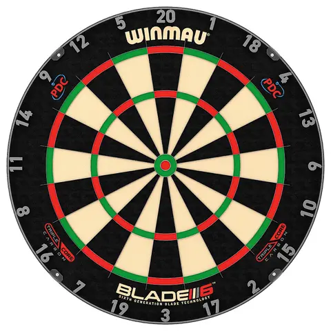 Winmau | Blade 6 Tikkataulu Triple Core Carbon PDC