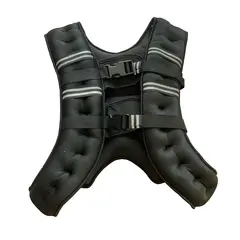 Sport-Thieme | Sprint Painoliivi 5 kg | Musta