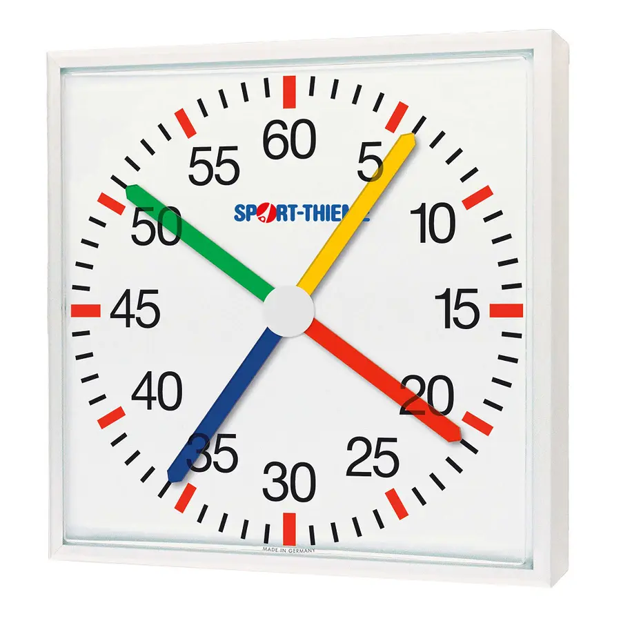 Uimaharjoituskello neljällä viisarilla Peweta | Apukello 24 V 