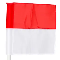 Sport-Thieme flag for border pole &#248; 50 m Red/white