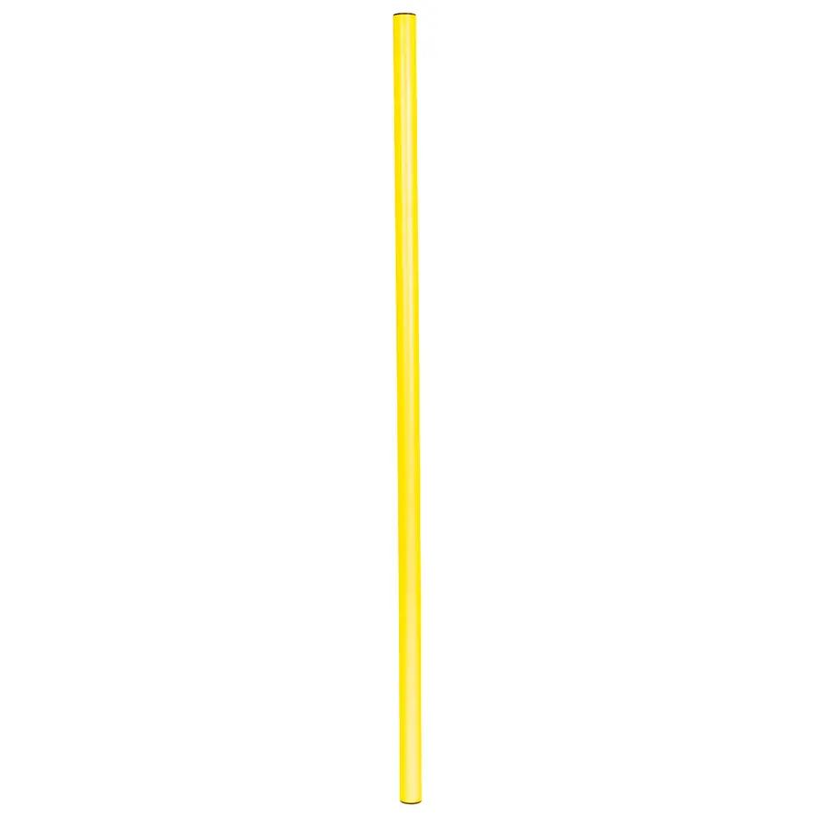 Kulmatolppa muovia Keltainen | Pituus 165 cm 