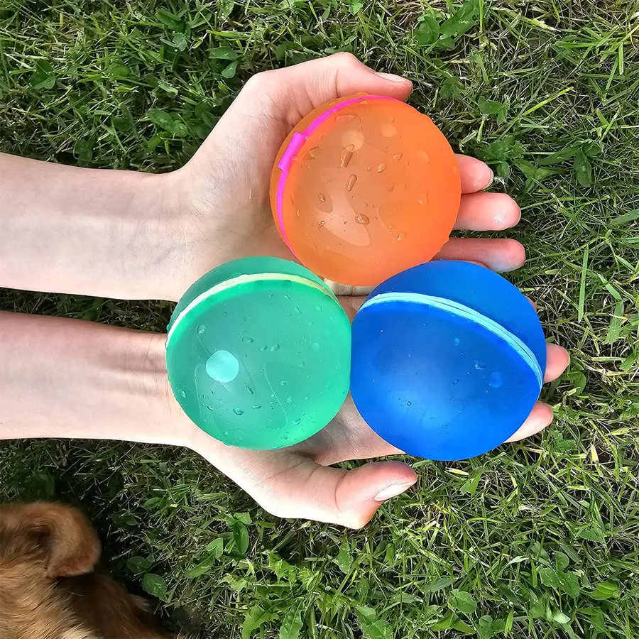 Magneettiset Vesipommit 3 kpl | 6 cm | Uudelleenkäytettävät 